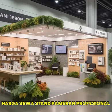 harga sewa stand pameran profesional